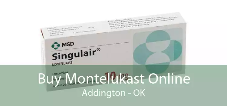 Buy Montelukast Online Addington - OK
