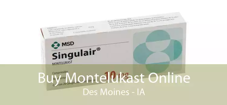 Buy Montelukast Online Des Moines - IA